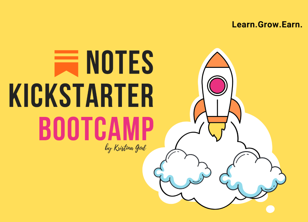 Kristina_God_Online_Writing_Club_Notes_Kickstarter_Bootcamp