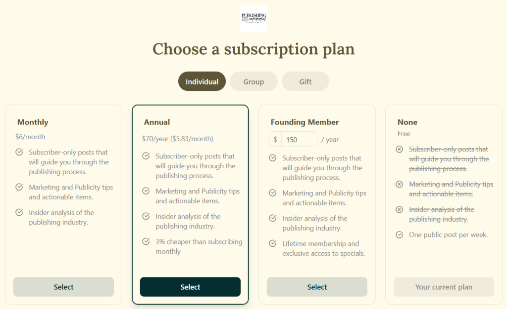 Kathleen_Schmidt_Publishing_Confidential_Newsletter_Paid_Subscription_Page