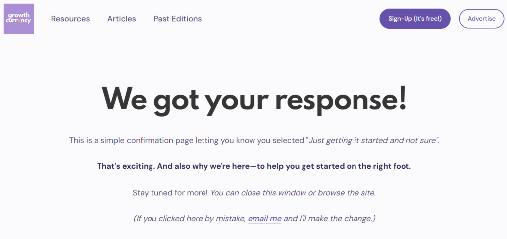 Newsletter_Welcome_Email_Poll_Example_Growth_Currency_3