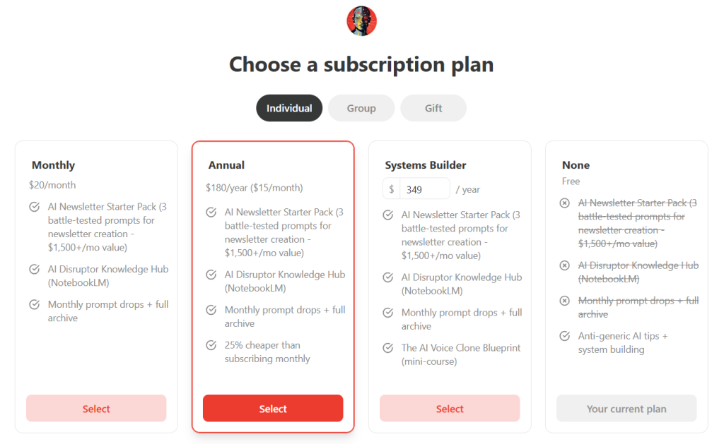 Alex_McFarland_AI_Disruptor_Newsletter_Paid_Subscription_Page