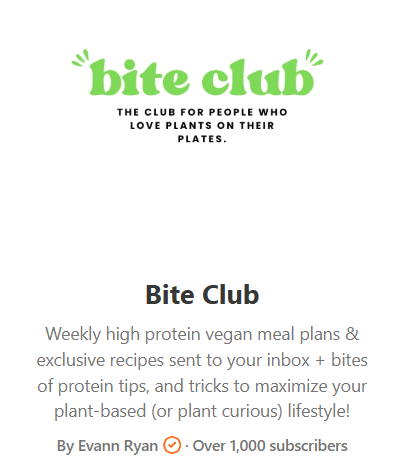 Evann_Ryan_Bite_Club_Newsletter_Landing_Page